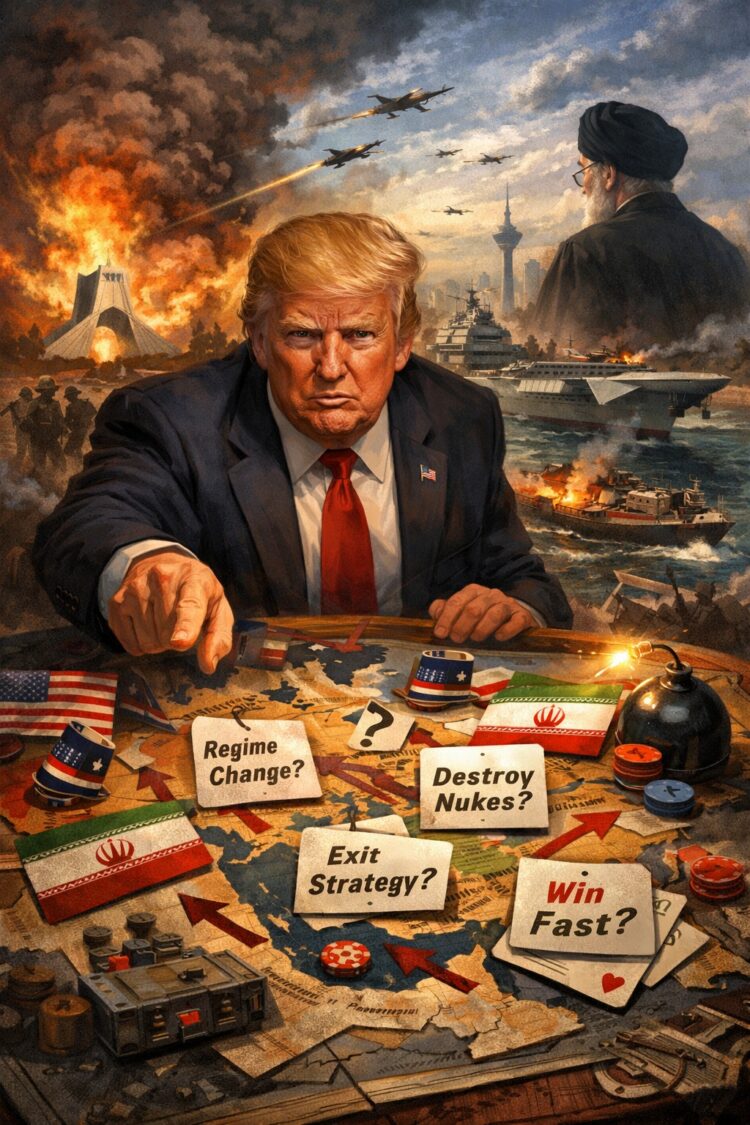 Kekacauan Strategi Trump di Perang Iran