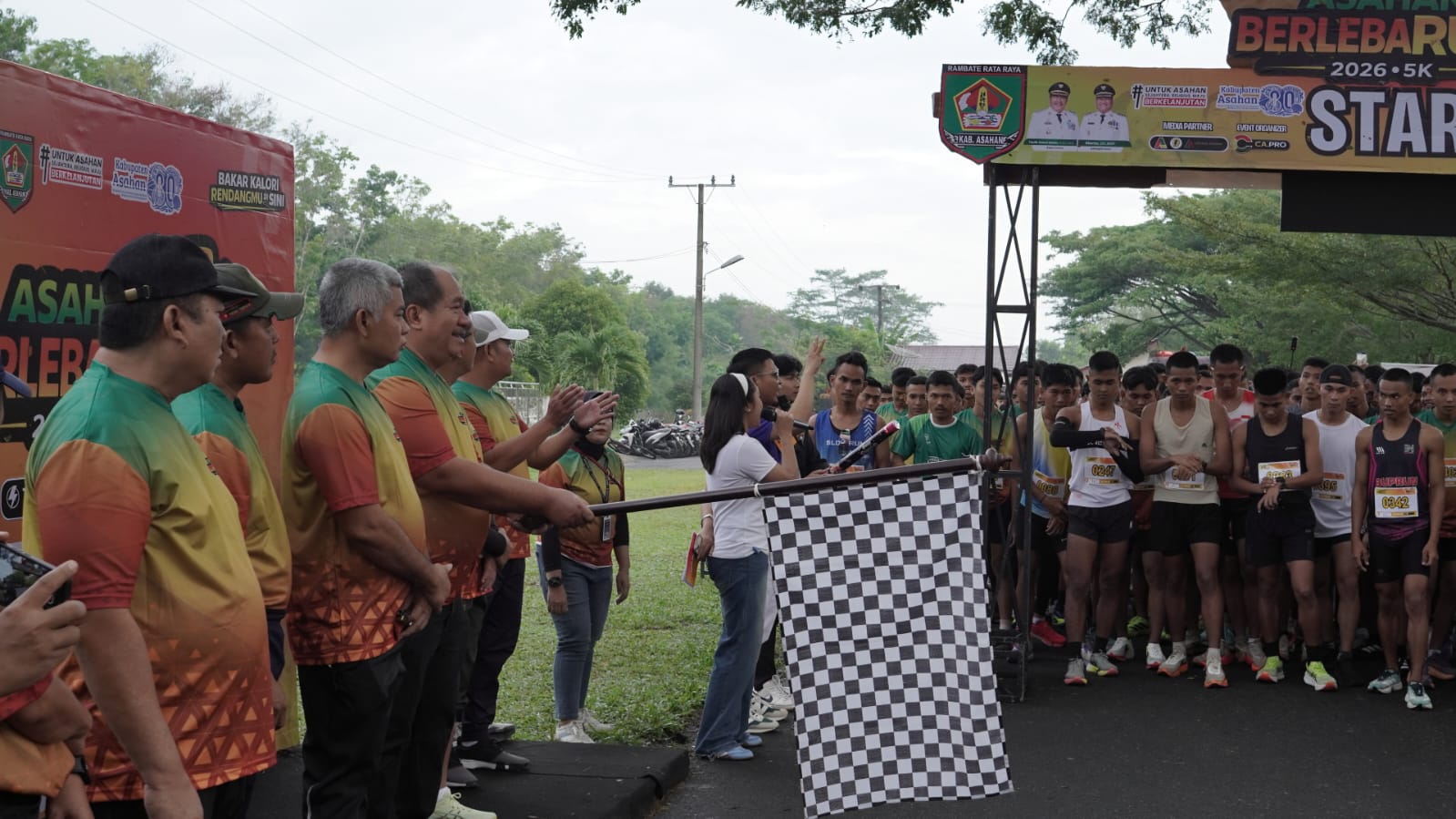 1.200 Peserta Ramaikan Asahan BerlebaRun 5K