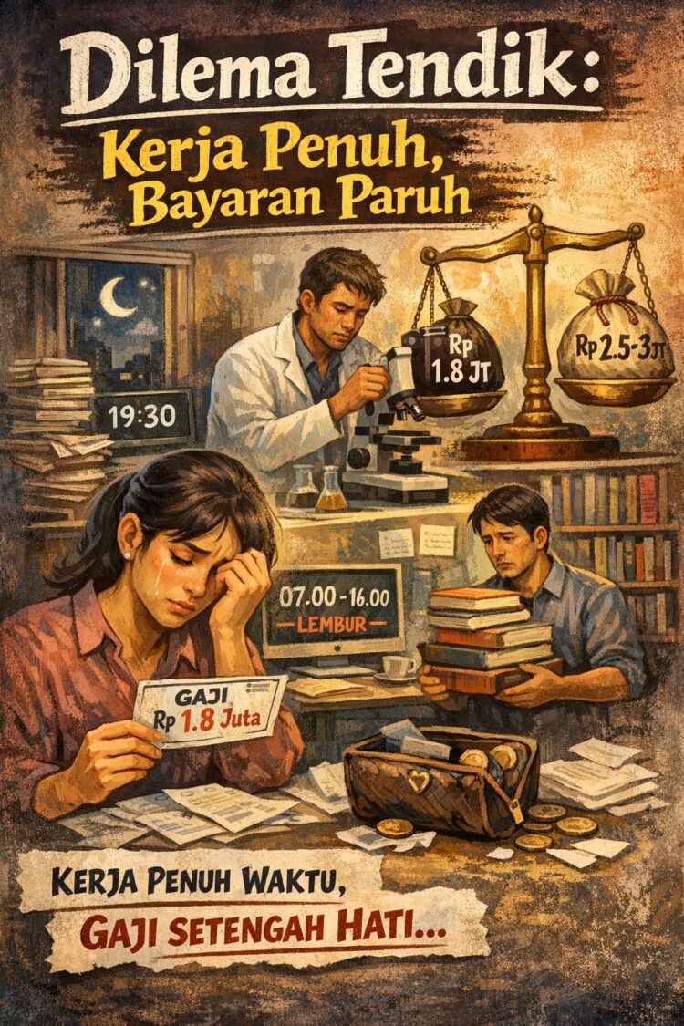 Dilema Tendik: Kerja Penuh, Bayaran Paruh