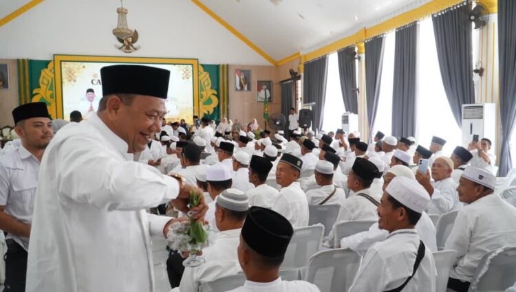 Tepung Tawari 398 Calhaj Langkat, Bupati Syah Afandin Pesan Jaga Kesehatan Dan Keikhlasan