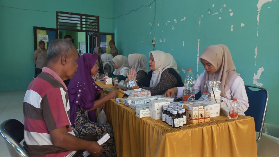 Kebun Julok PTPN IV Reg VI Bersama PT CMN Ran Forkopimca Indra Makmu Gelar Pengobatan Gratis