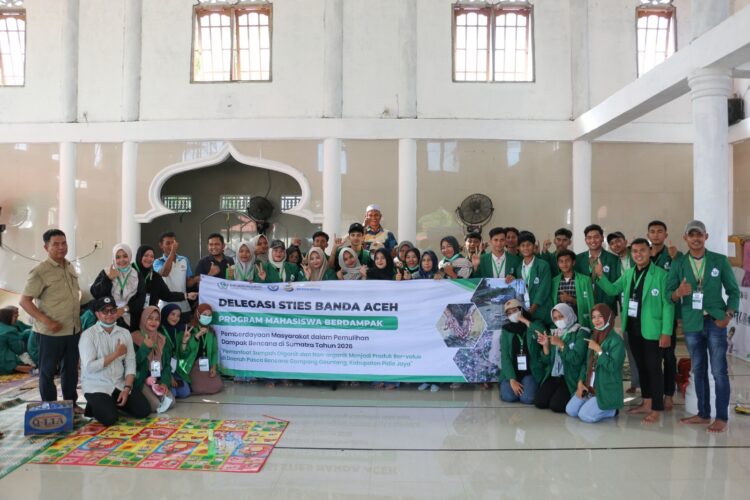 50 Mahasiswa STIES Jalani Program Mahasiswa Berdampak di Pidie Jaya