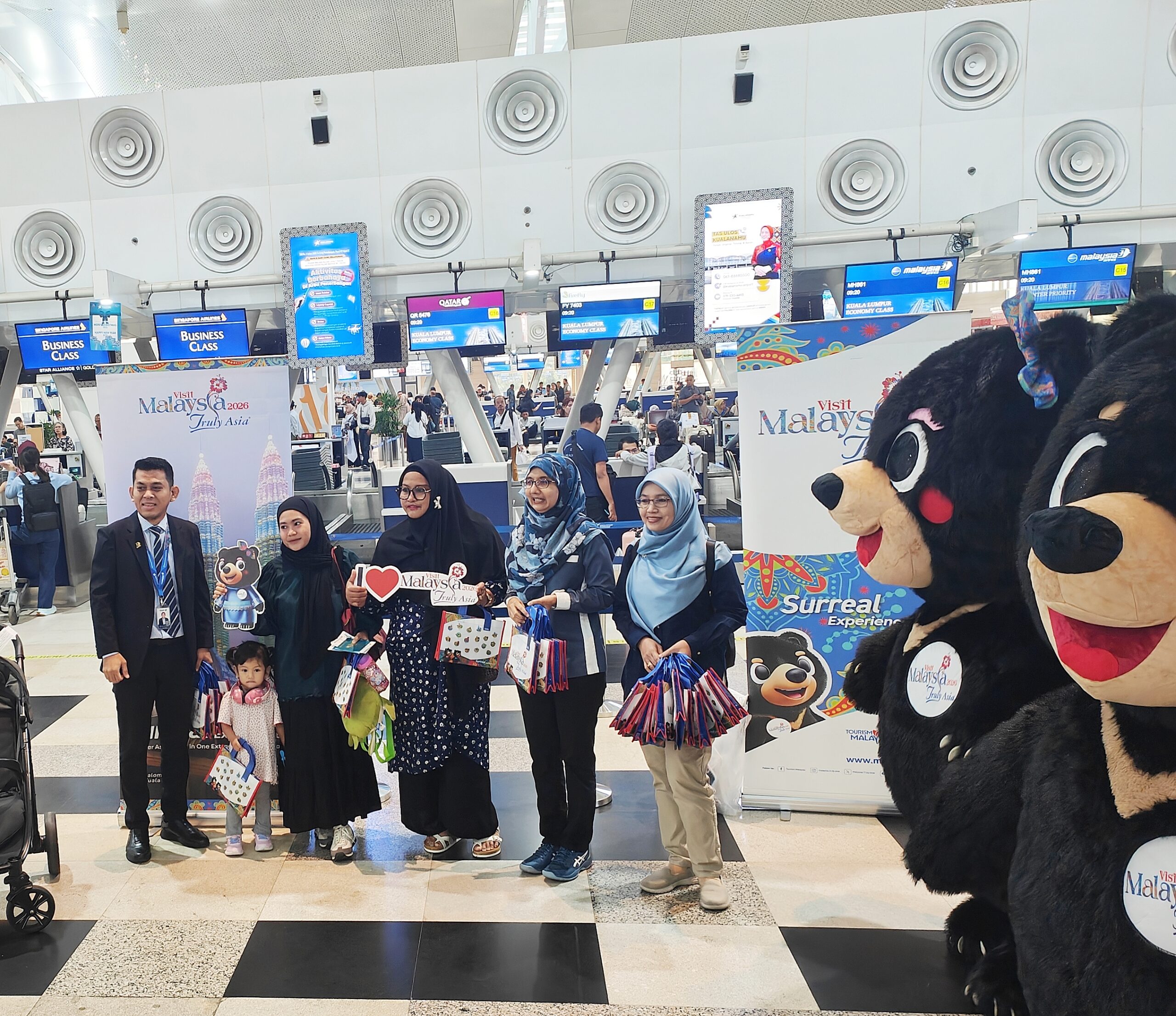 Tourism Malaysia Medan antar Wisatawan Pertama  2026 Ke Malaysia