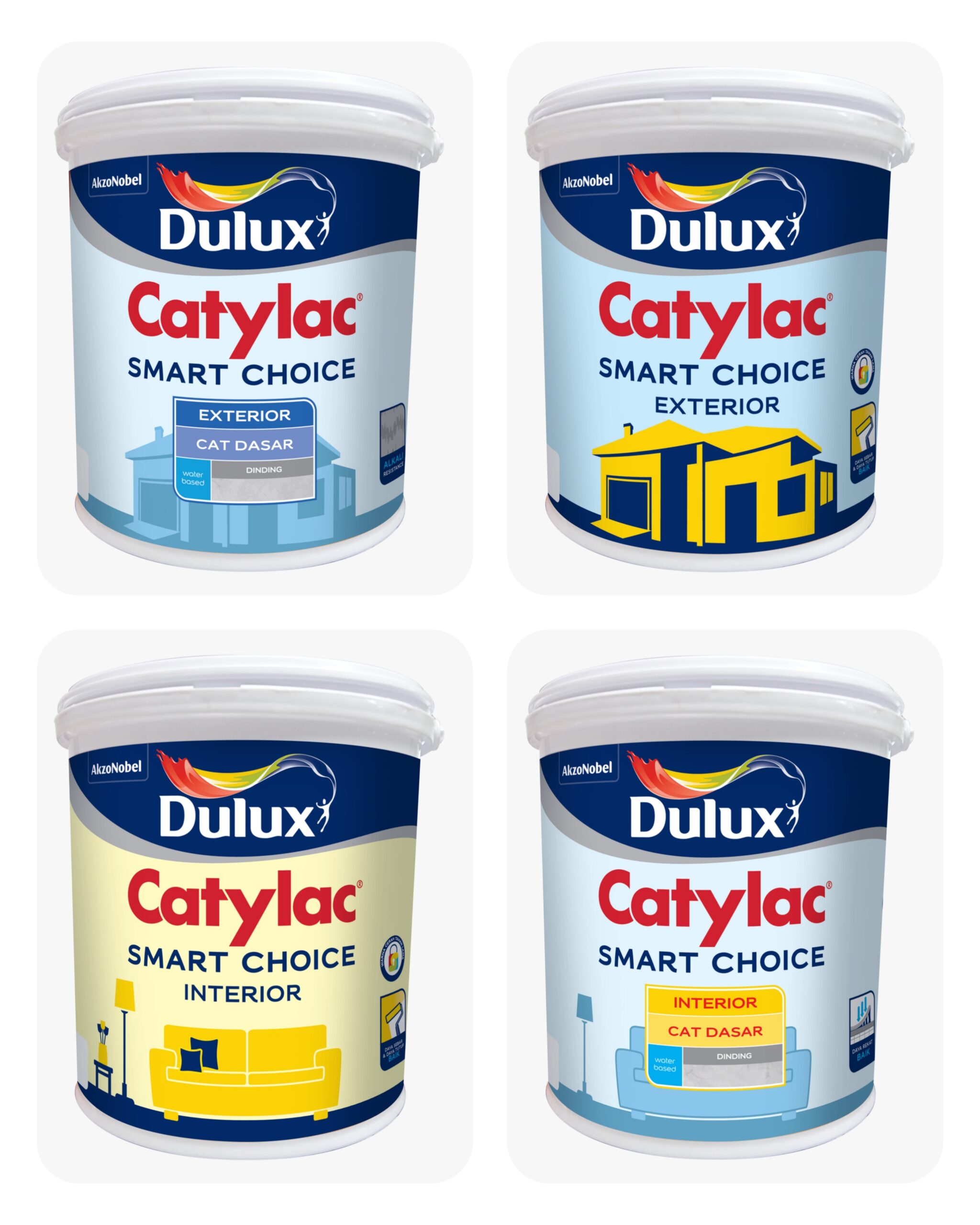 AkzoNobel Luncurkan Dulux Catylac Smart Choice “Pilihan Tepat, Ngecat Hemat”