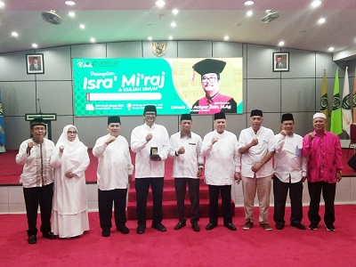Yayasan UISU Peringati Isra Mikraj