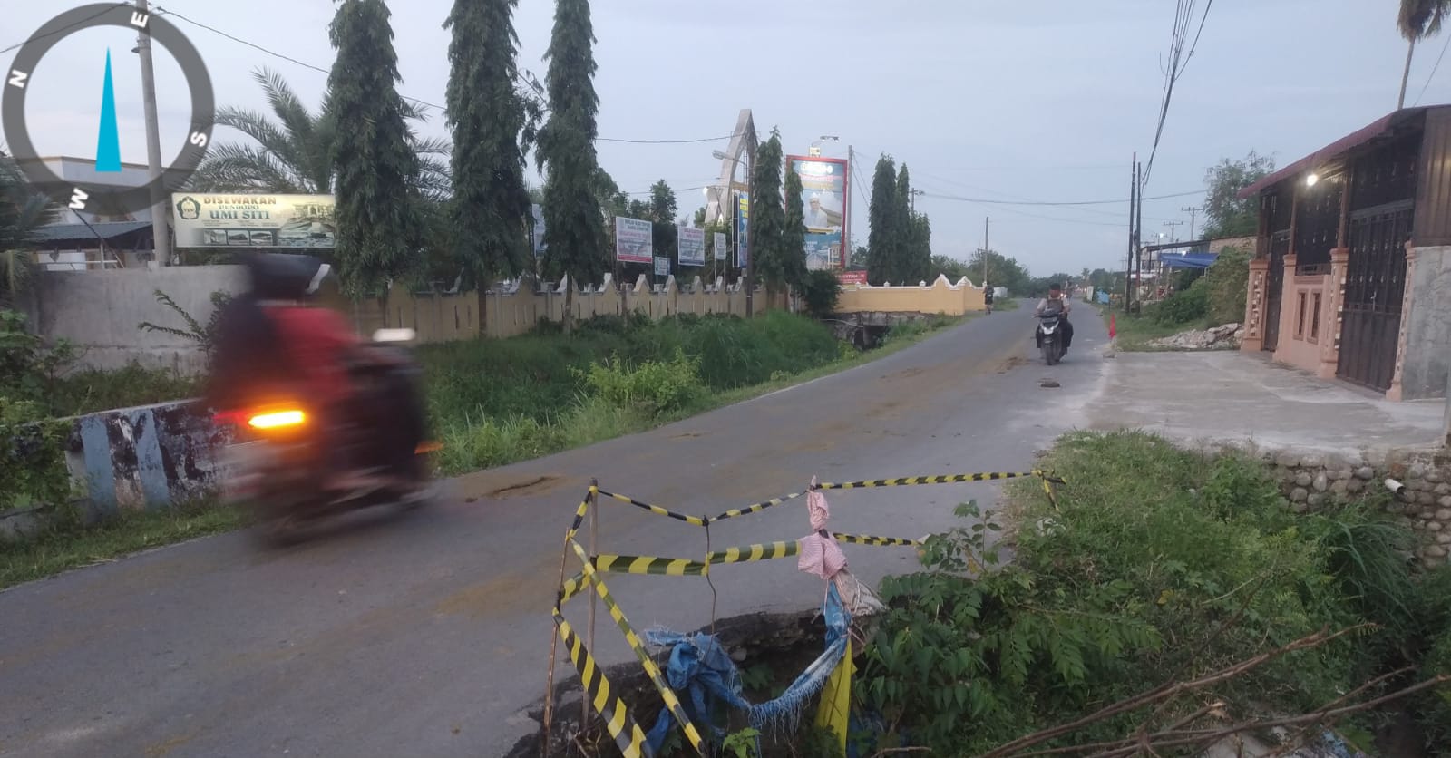 Kadis SDA-BMBK DS Didesak Segera Perbaiki Jalan Mahoni, Pasar 2 Timur, Desa Bandar Khalifah Kecamatan Percut Sei Tuan