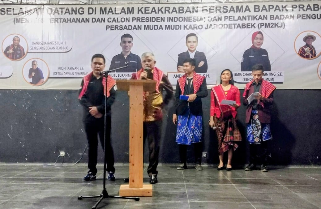 Musa Bangun: Muda Mudi Karo Harus Proaktif Ikut Memilih Pemimpin Bangsa