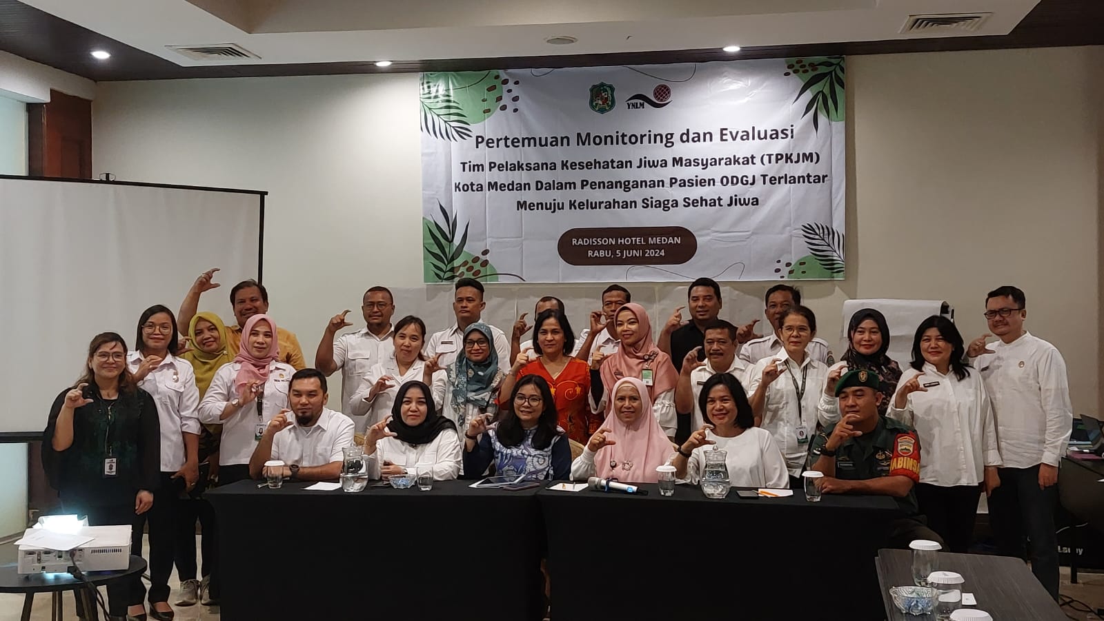 Dinkes Medan Dan YNLM Gelar Pertemuan Cari Solusi ODGJ Terlantar