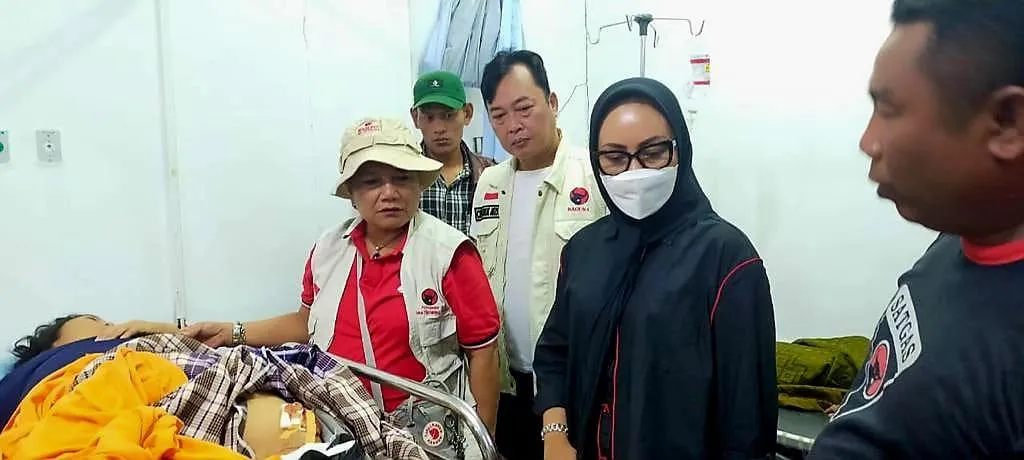 PDIP Kirim Tim Baguna Bantu Korban Gempa Cianjur