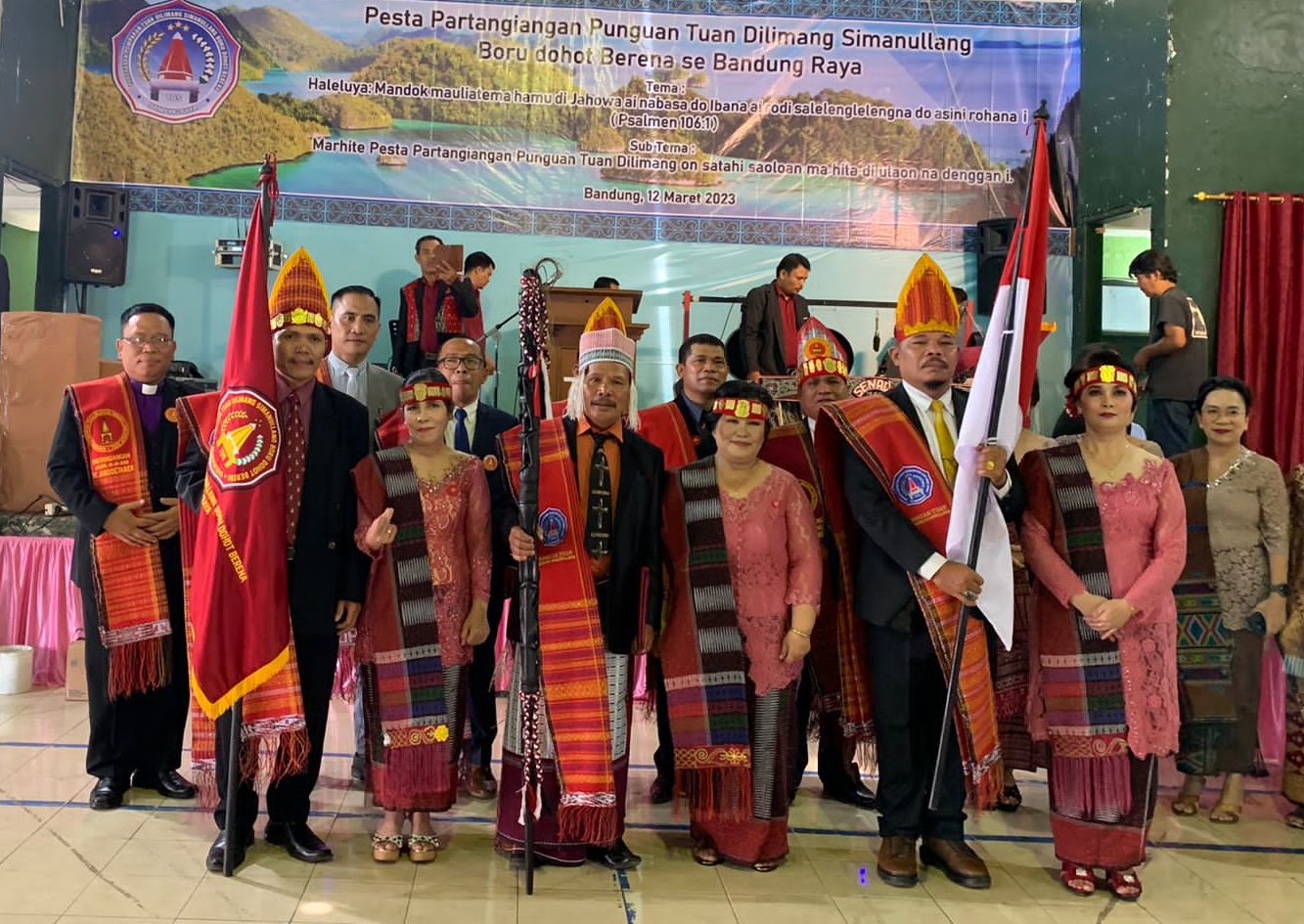 Pengurus Pomparan Tuan Dilimang Simanullang Se-Bandung Raya Dikukuhkan