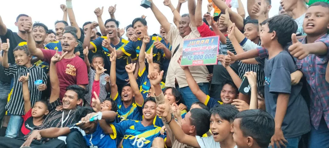 Singa Baron FC Juara Turnamen HUT Bungie FC