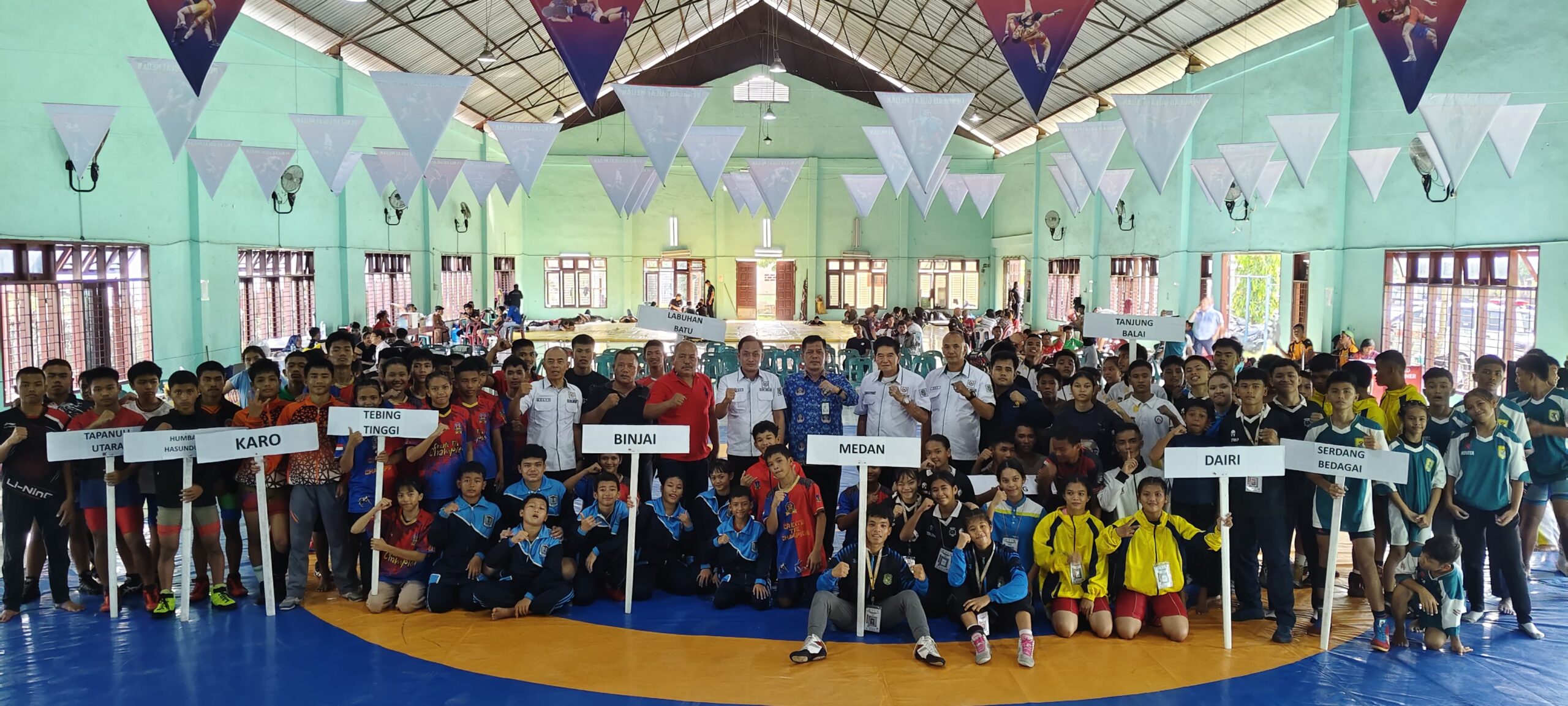 KONI Medan Apresiasi Kejuaraan Gulat Pelajar Piala Wali Kota