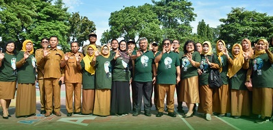 Peringatan Hari Bumi Di SMAN 13 Medan, Husni Ajak Siswa Jadi Agen Perubahan Lingkungan
