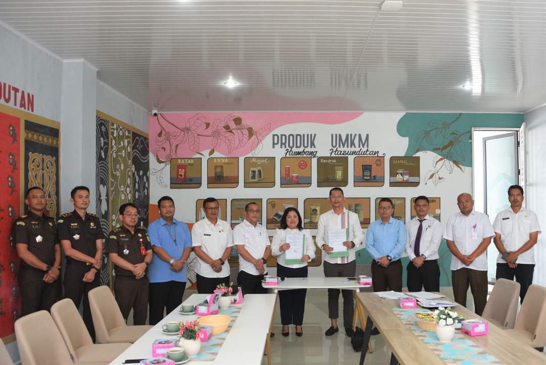 Pemkab Humbahas Jalin Kerjasama Kejari