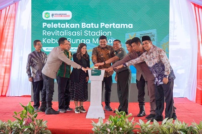 Apresiasi Bobby Nasution Revitalisasi Stadion Kebun Bunga & Teladan, Awal Kesuksesan Sepakbola Medan