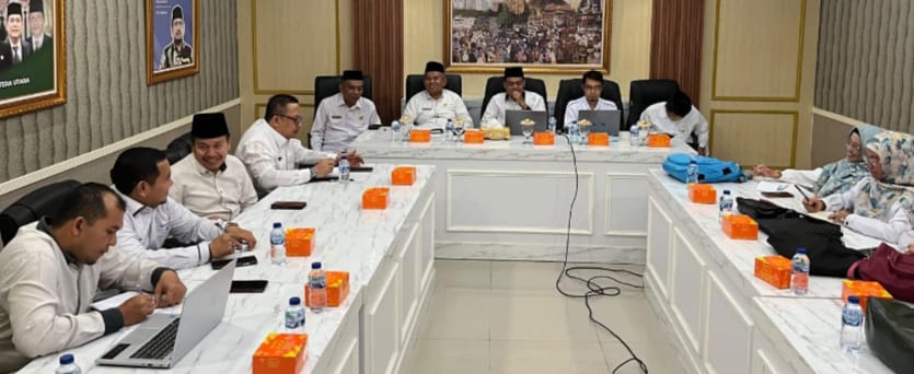 Kanwil Kemenagsu Terima Kunjungan Tim Evaluasi Dan Pemetaan Guru PAI-PPA