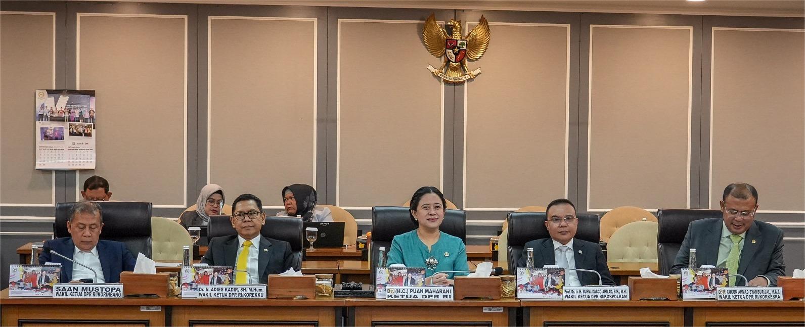 DPR RI Priode 2024-2029 Jadi 13 Komisi