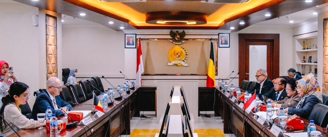 BKSP DPD Bahas Peningkatan Kerja Sama Bilateral Indonesia - Belgia