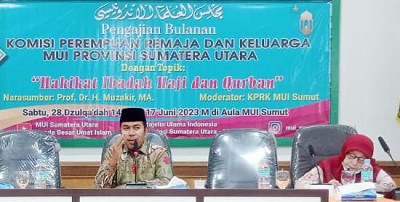 MUI Sumut Gelar Pengajian Bulanan Bahas Hakikat Haji Dan Kurban