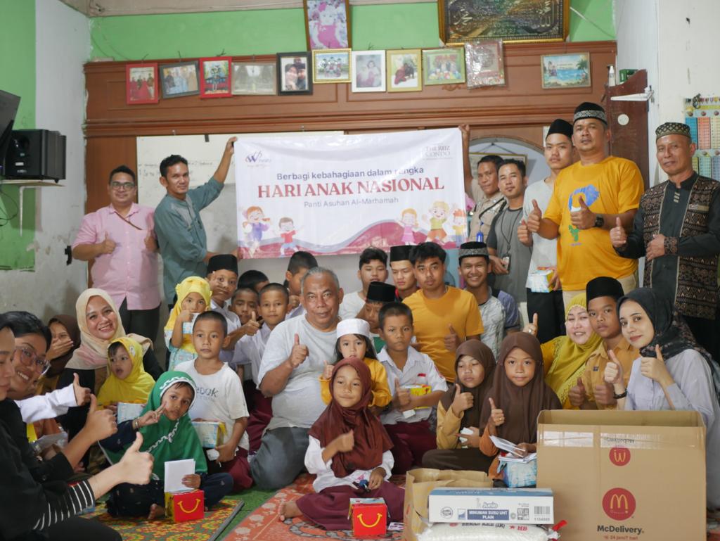 Vasaka The Reiz Condo Aksi Sosial Hari Anak Nasional