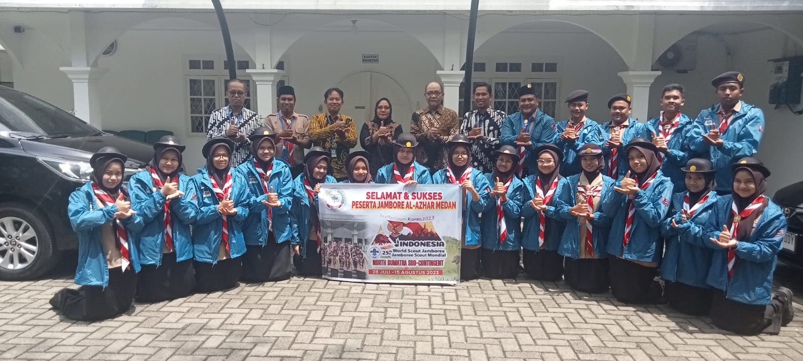 19 Pramuka Perguruan Al Azhar Ikut Jambore Dunia Di Korsel