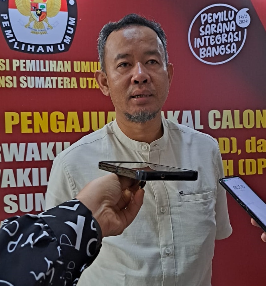 Pendaftaran Hingga 14 Mei 2023, KPU Sumut Minta Parpol Segera Daftar
