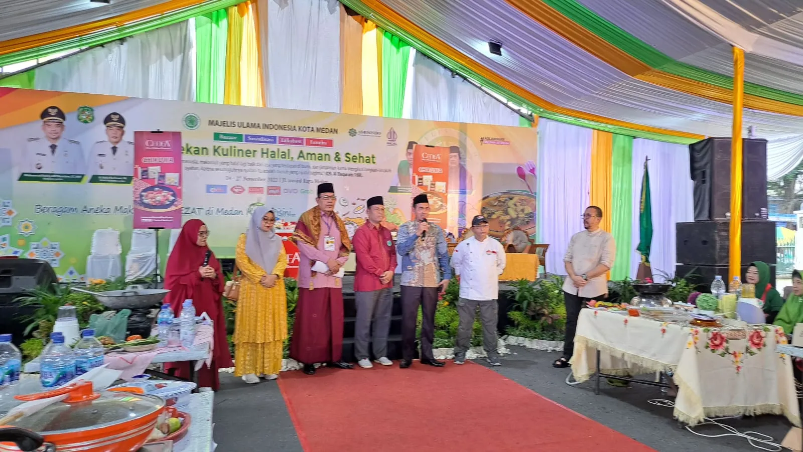 17 MUI Kecamatan Sekota Medan Ikuti Lomba Memasak Gulai Masam Ikan di Pekan KHAS