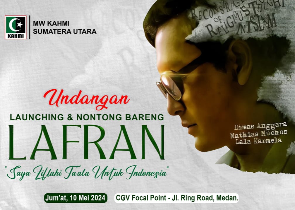 Besok, Keluarga Besar KAHMI Sumut Gelar Nobar Film Lafran Pane