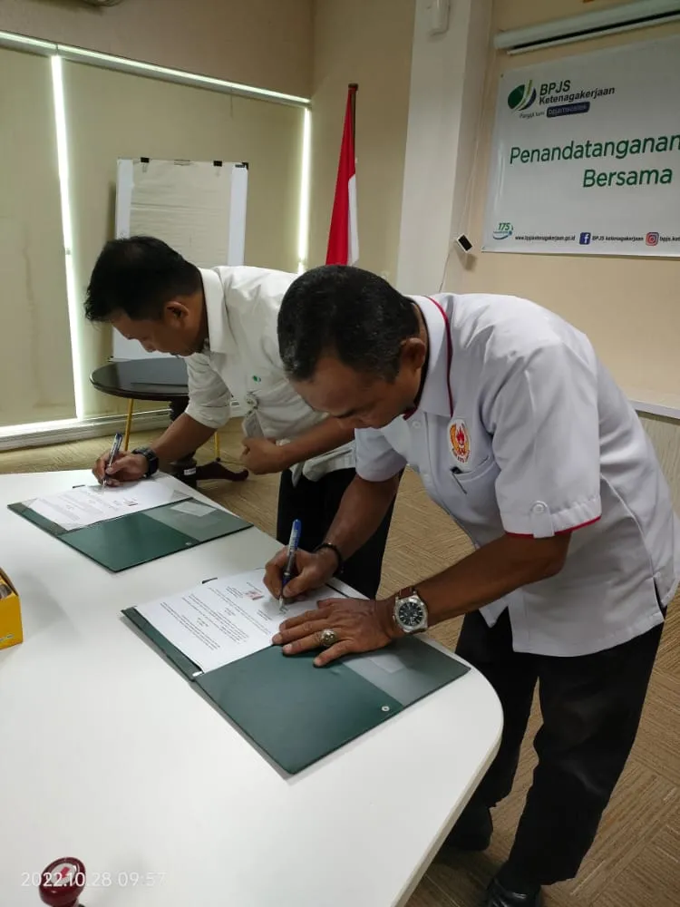 KONI Jalin Kerjasama BPJamsostek Cabang Langsa