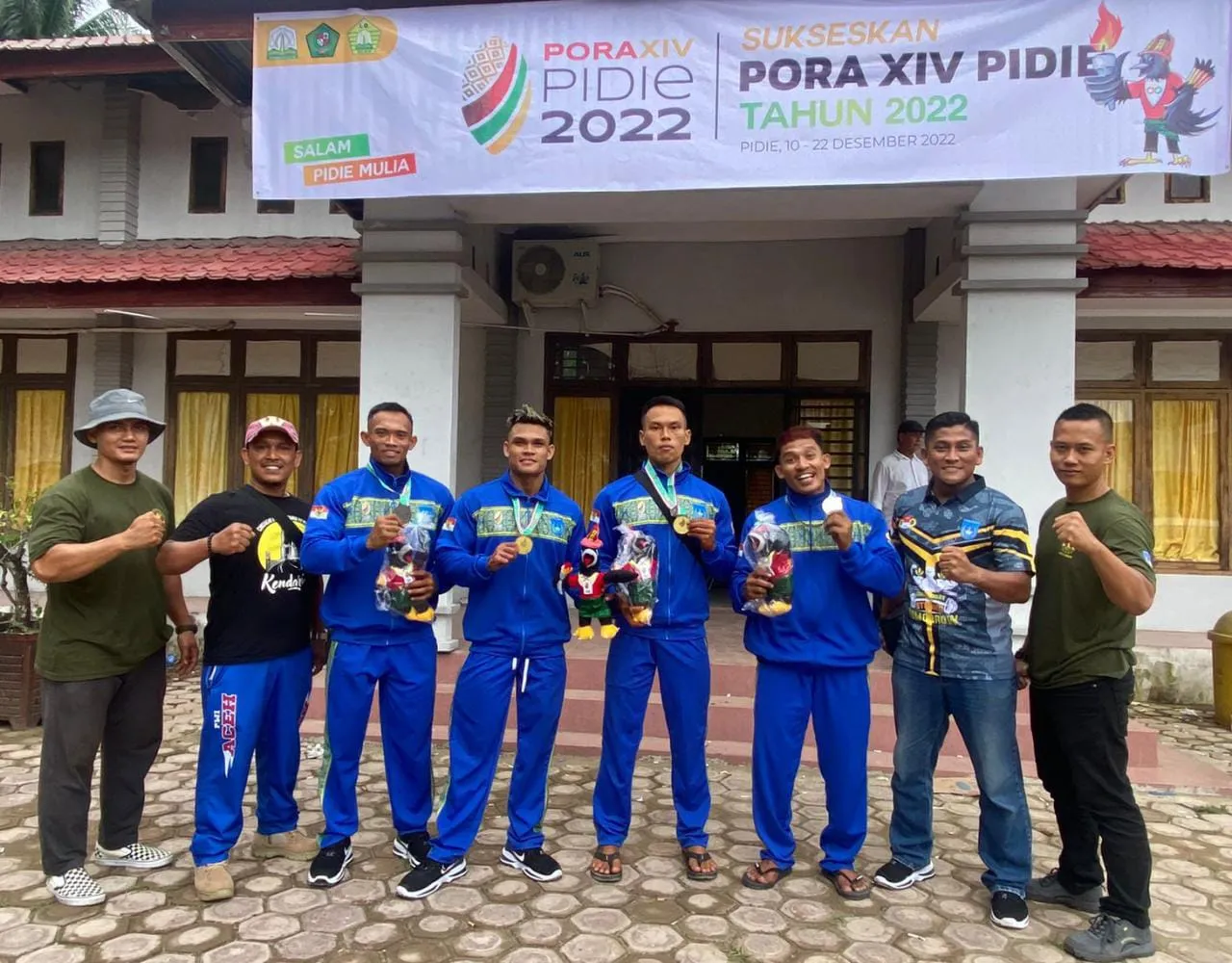 Atlet Binaraga Langsa Sumbang 2 Emas Pora