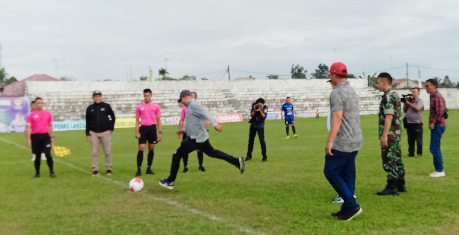 Plt Sekdako Langsa Buka Liga Sepakbola Antar Instansi