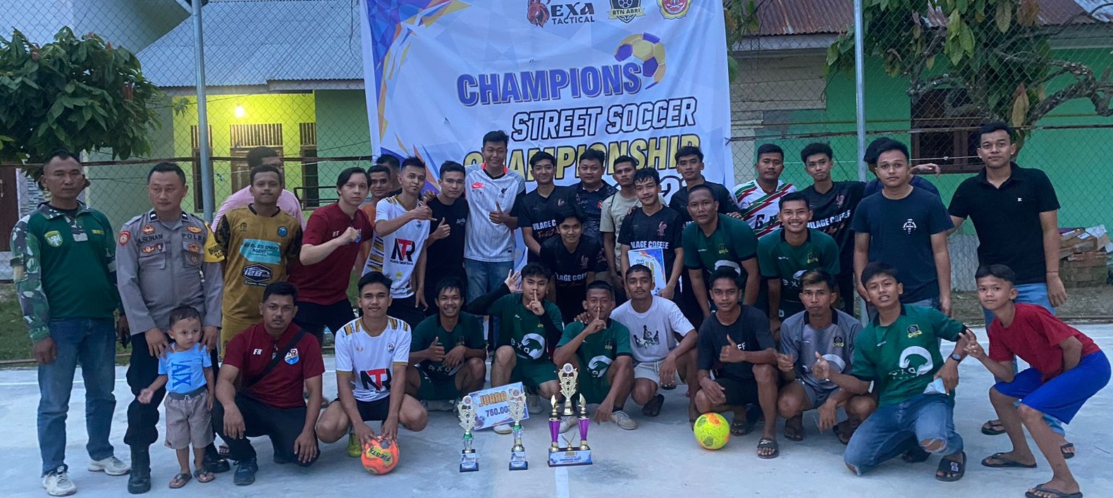 Chondbury Juara Street Soccer Championship Karang Taruna