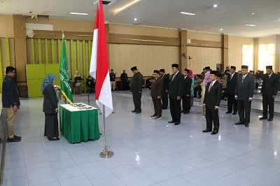 Rektor UINSU Lantik WR, Dekan Dan Direktur Pascasarjana
