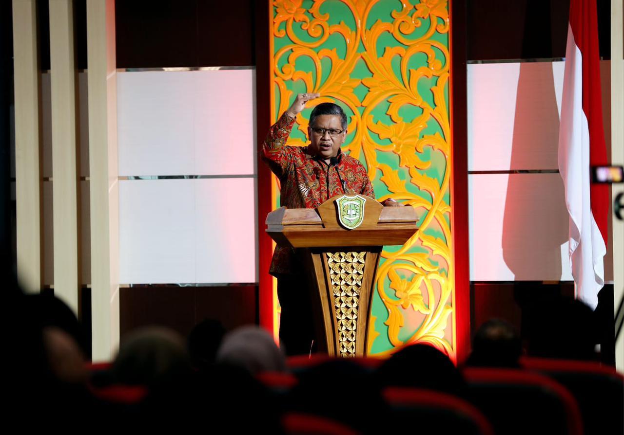 Hasto Ingatkan Pentingnya Kampus Dan Mahasiswa Perhatikan Selat Malaka