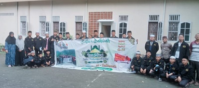 Santri Pesantren Tahfizh Az-Zaitunah Medan Safari Dakwah Israk Mikraj
