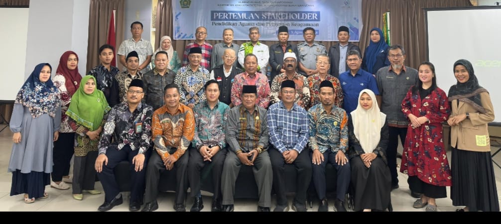 Kanwil Kemenagsu Gelar Pertemuan Stakeholder Pendidikan Agama Keagamaan