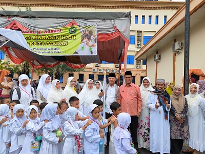 Peragaan Manasik Haji Tingkat RA Se Kota Medan Sukses