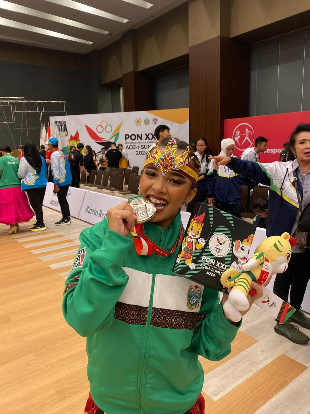 Atlet “Sport Dance” Humbahas Raih Medali Perak PON XXI