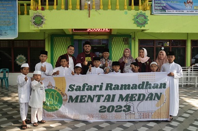 Mentai Medan Gelar Safari Ramadhan Berbagi Berkah