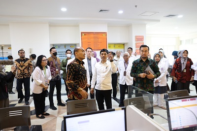 Wakil Menteri Kesehatan RI Kunjungi Layanan Eksekutif RSUP HAM