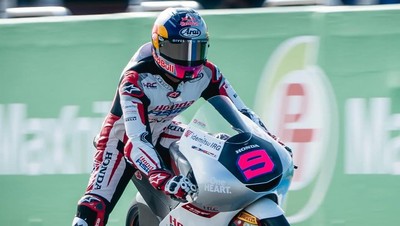 Veda Ega Lolos Q2 Moto3 Tiga Kali Beruntun