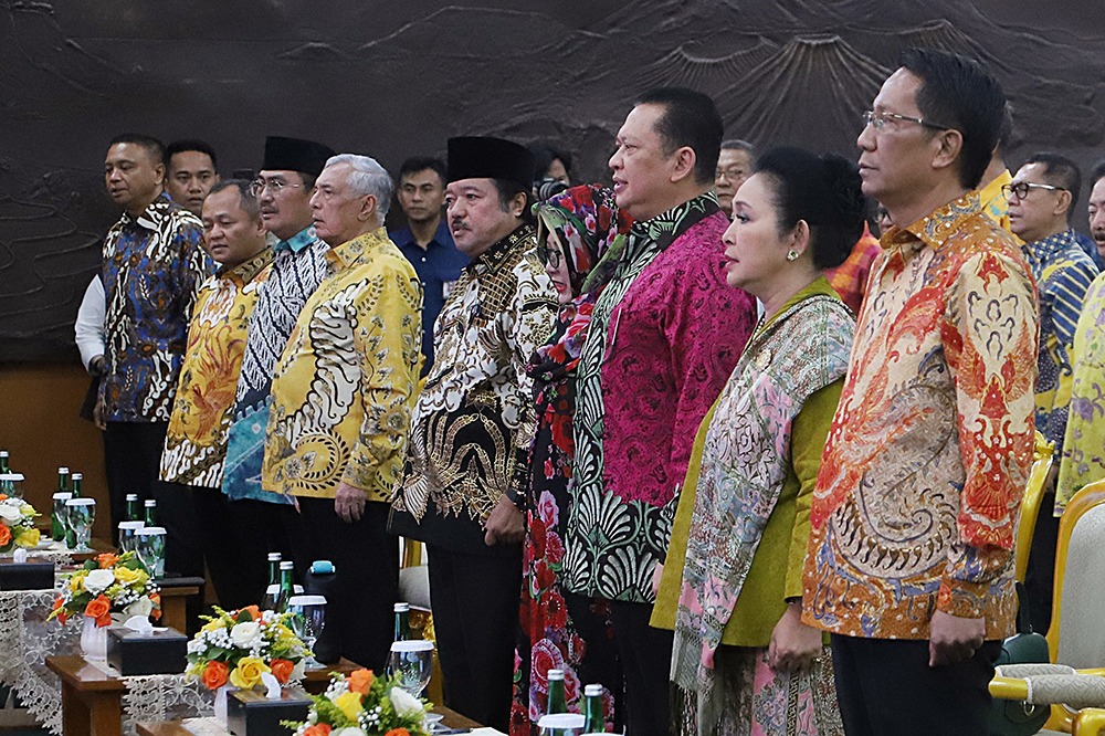 Silaturahmi Kebangsaan Pimpinan MPR RI Dengan Keluarga Besar (Alm) Presiden RI Ke-2 Soeharto