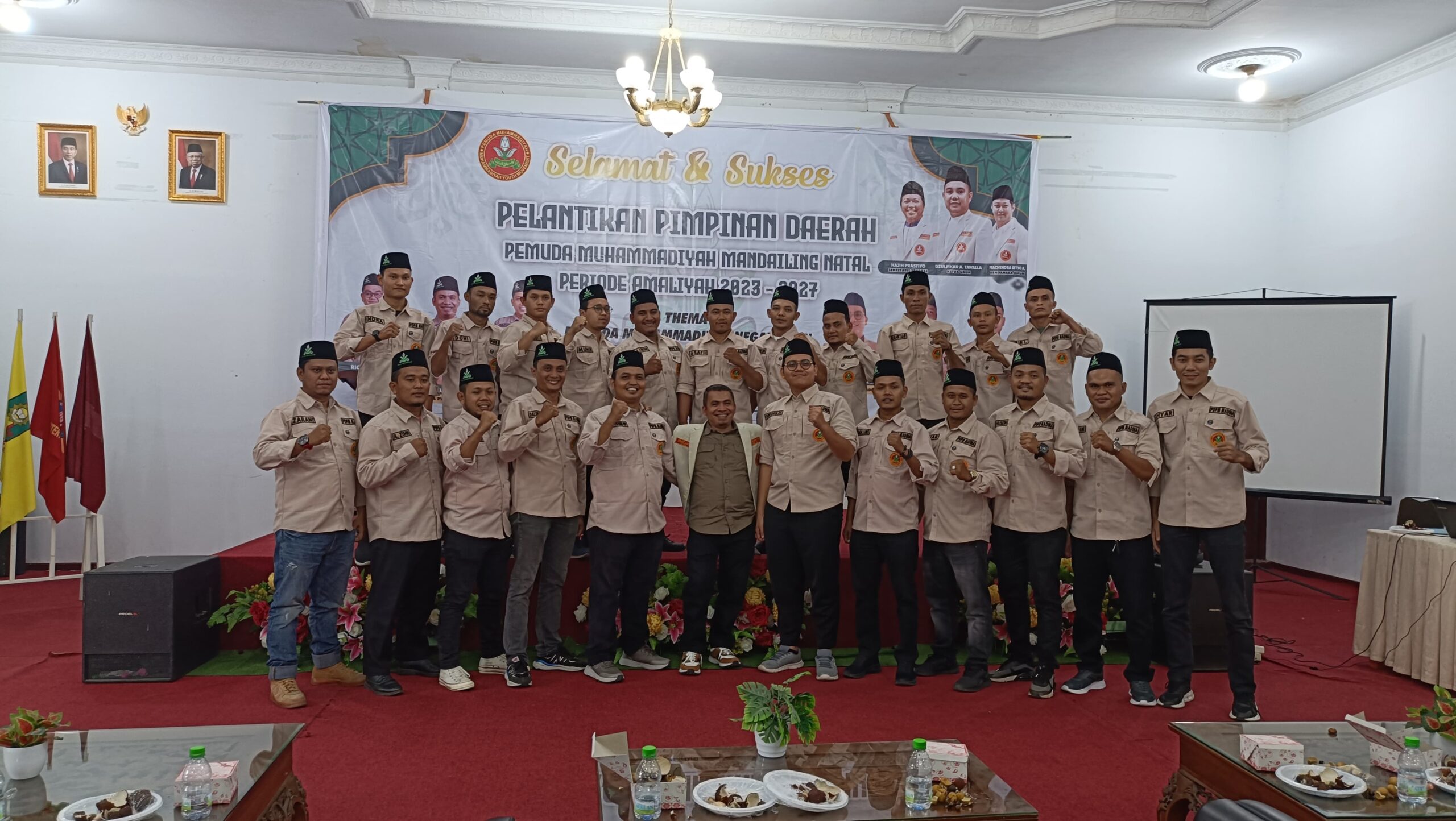 Syarif Lubis Hadiri Pelantikan PD Pemuda Muhammadiyah Madina