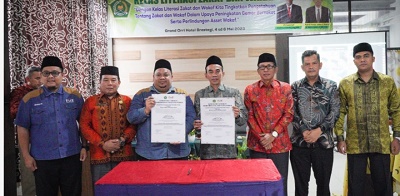 Kemenagsu-FOZ Sumut Kerjasama Pemberdayaan Zakat