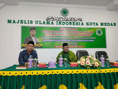 MUI Medan Gelar Muzakarah Desain Pendidikan Islam Berbasis Masjid