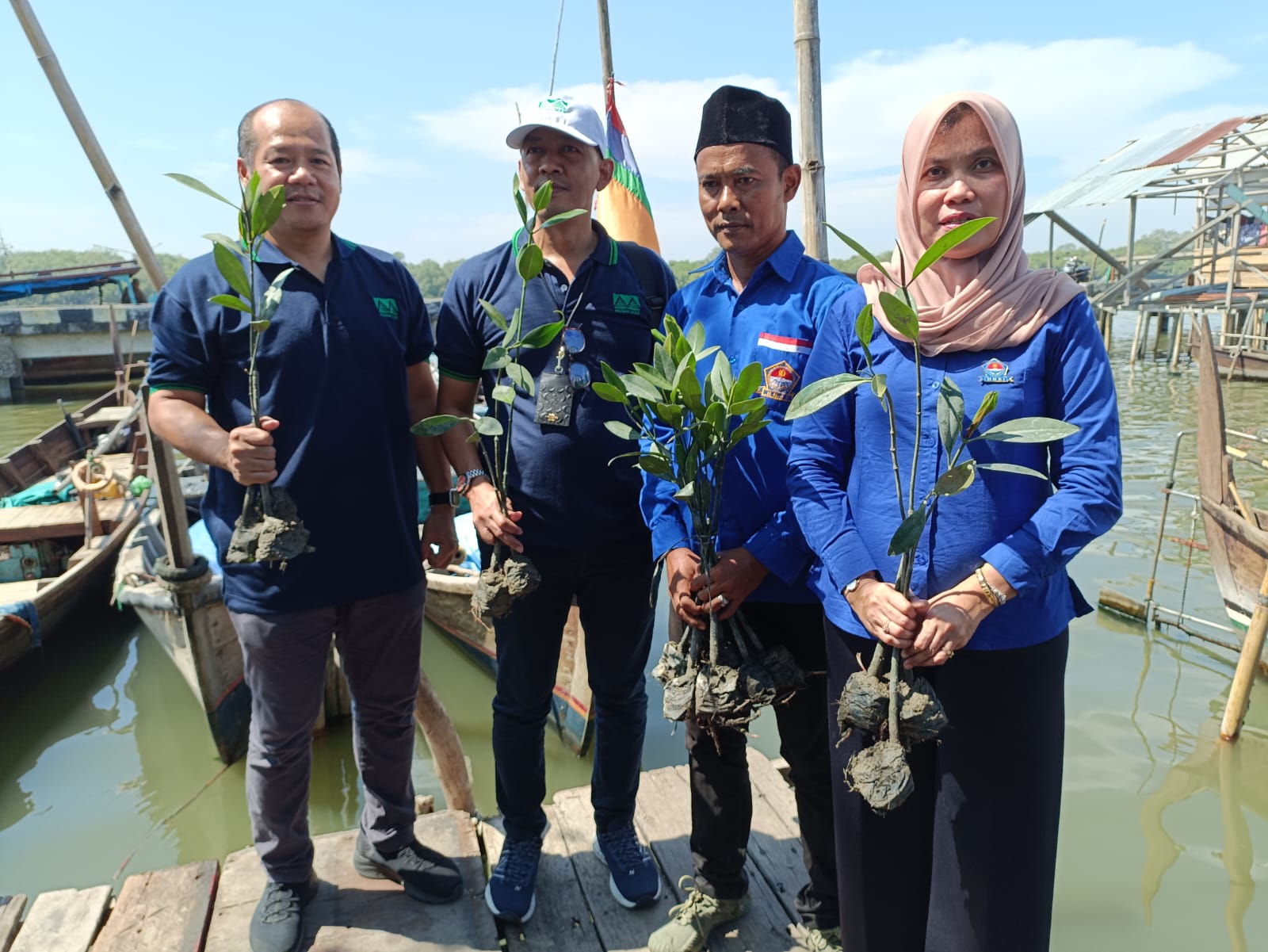 PT Musim Mas Apresiasi Penanaman 7000 Pohon Mangrove Di Bagandeli