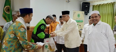 Para Muzakki Terharu Hadiri UPZ MUI Sumut Bagikan ZIS