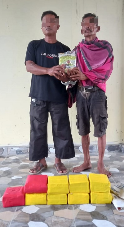 Dua Nelayan Asahan Ditangkap Bawa 10 Kg Sabu-sabu