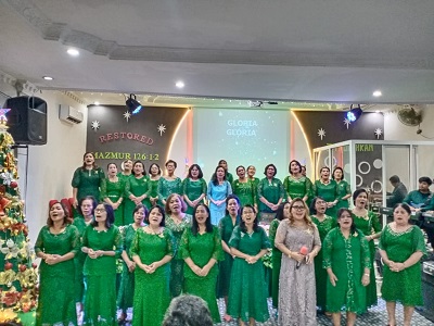 Perayaan Natal GPdI Hosana 1 Khidmat Dan Penuh Sukacita