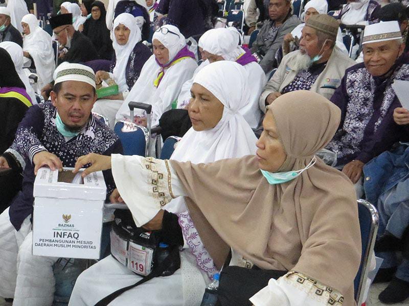 Baznas Sumut Kumpulkan Rp 225 Juta dari Infak Jamaah Haji Tahun 2024